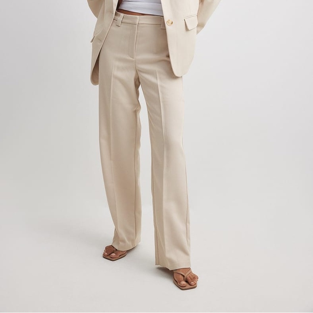 NA-KD Twill Suit Pants Size 32 XXS